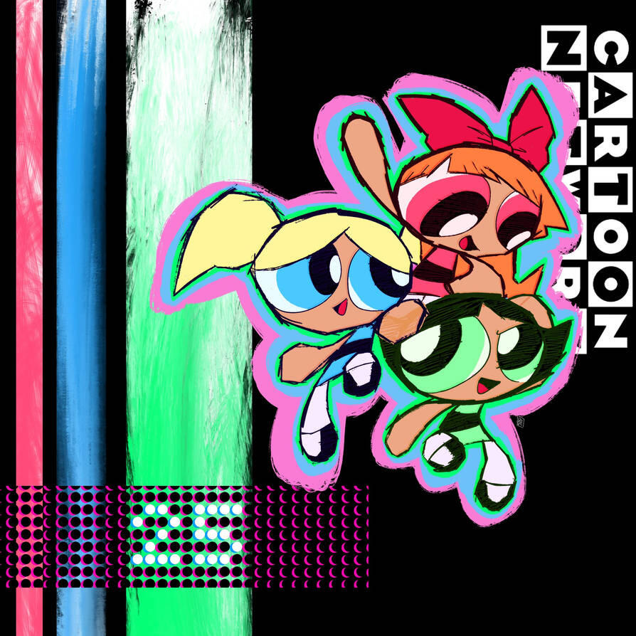 The Powerpuff Girls 25th Anniversary art